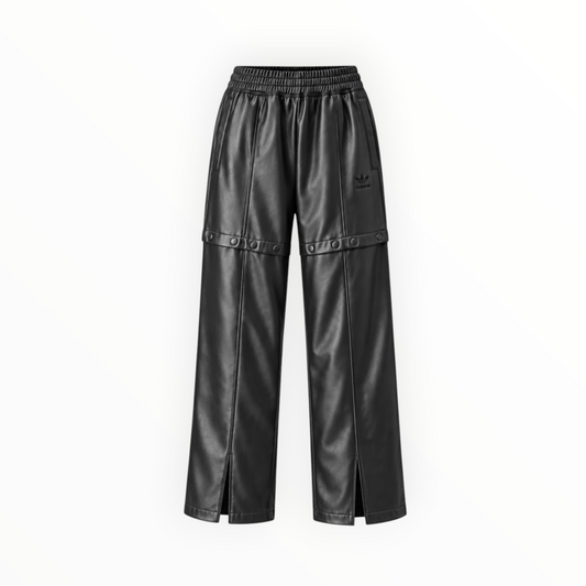 Faux Leather Convertible Pants size XS