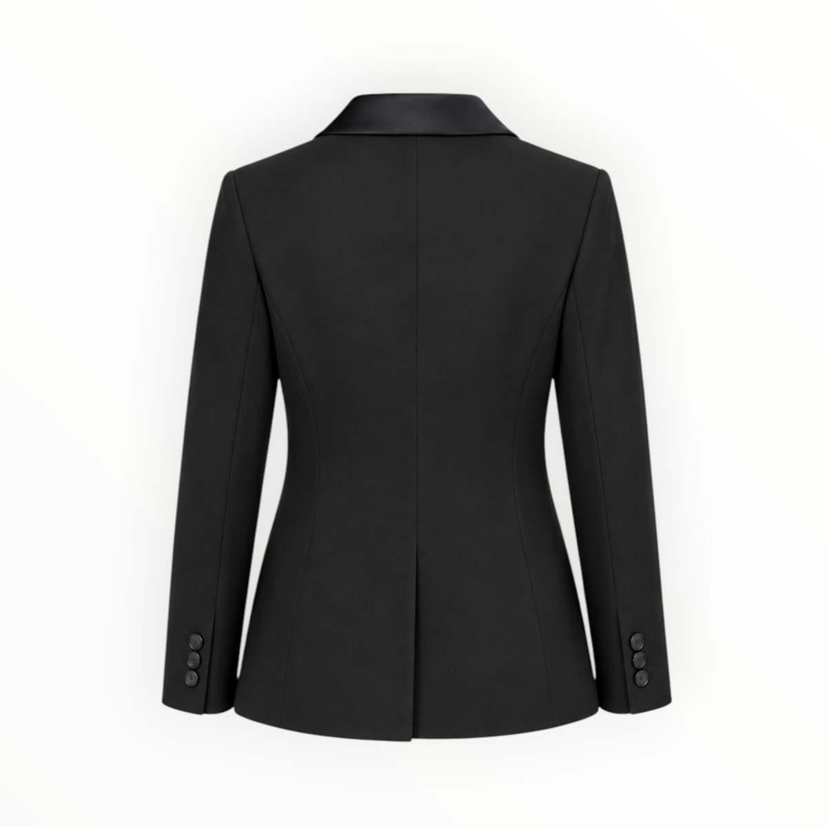 Satin Trim Tuxedo Blazer size 4