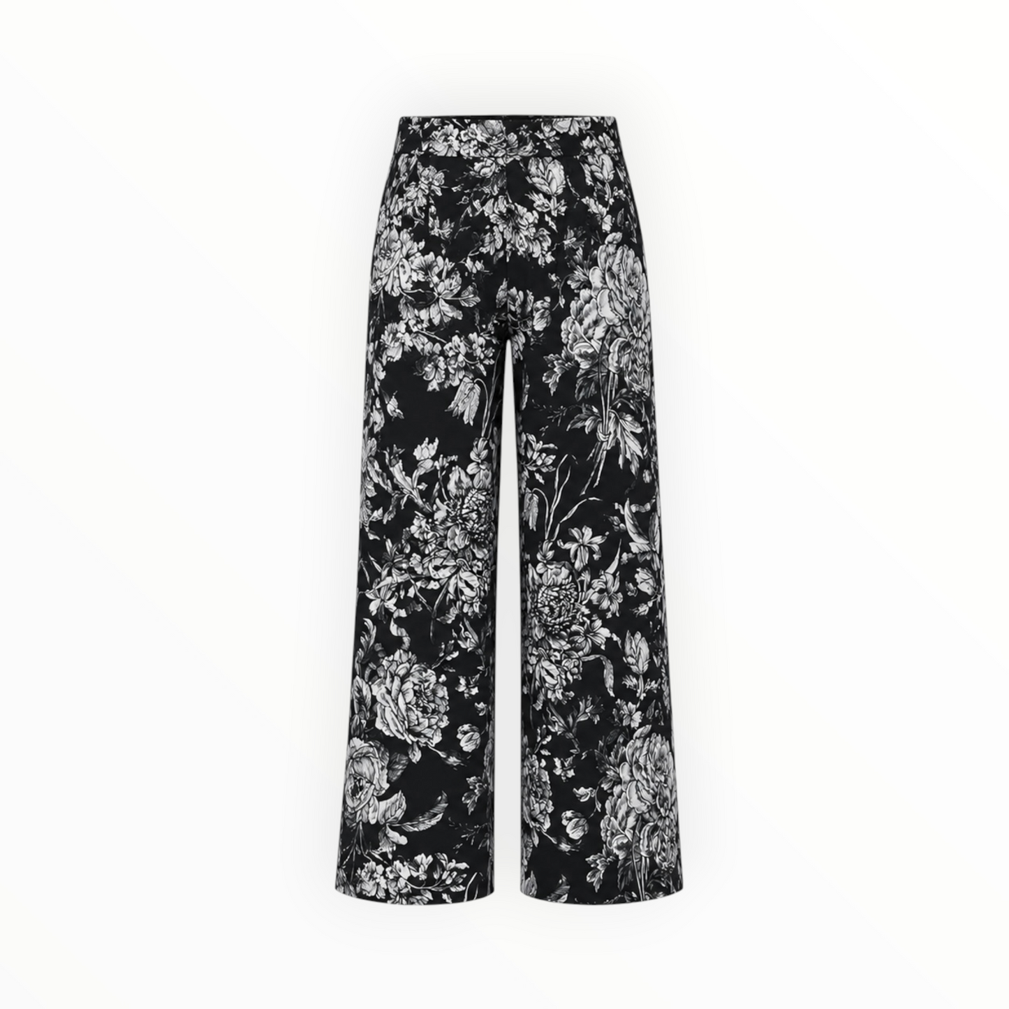 Floral Wide Leg Pants size 4