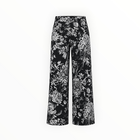 Floral Wide Leg Pants size 4
