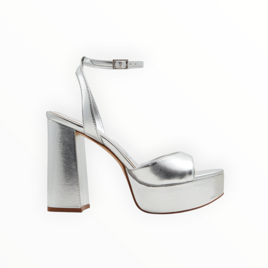 Valoria Metallic Platform Heels size 6.5