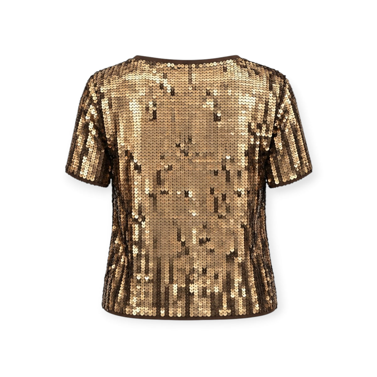 Sequin Short Sleeve Top size S