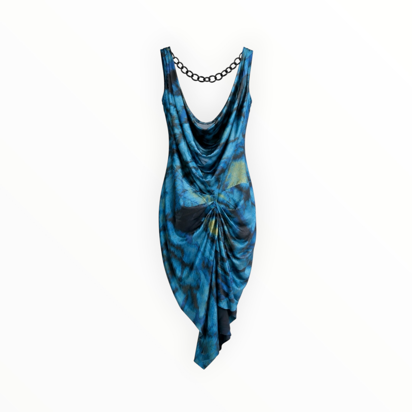 Abstract Chain Back Dress size S