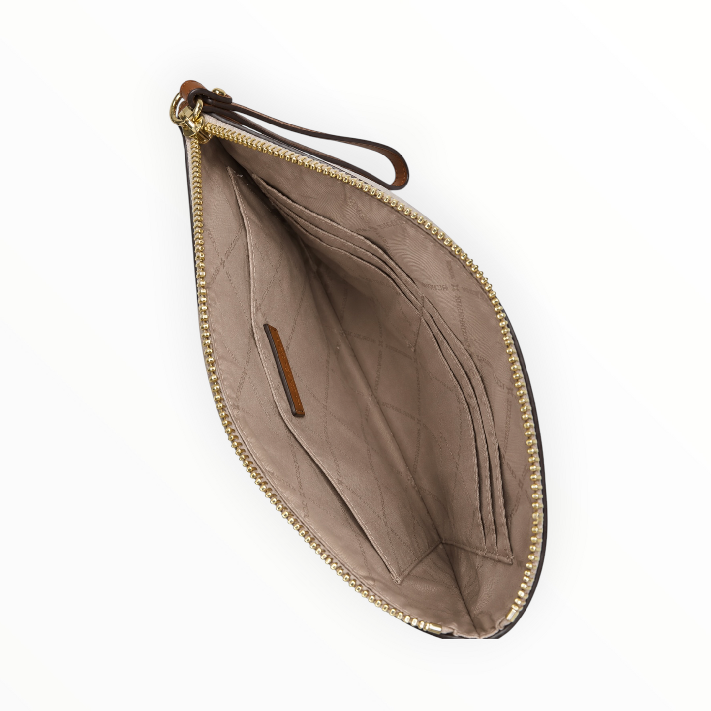 Signature Jet Set Large Zip Wristlet