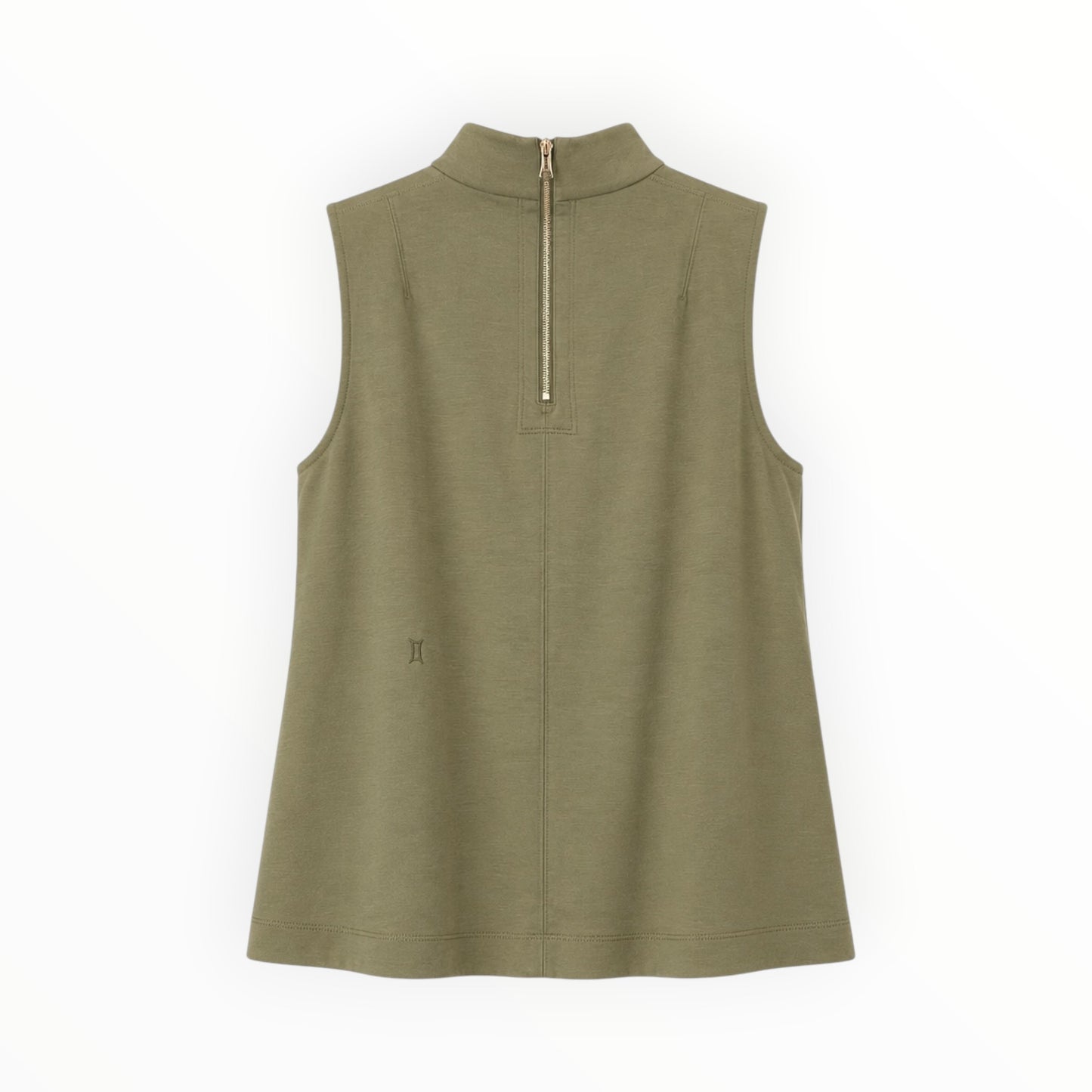 Utility Pocket Mock Neck Sleeveless Top size S