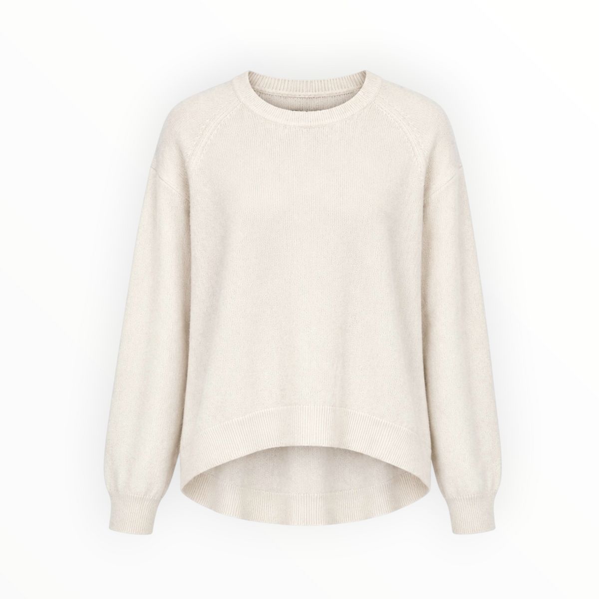 High-Low Knit Sweater size M