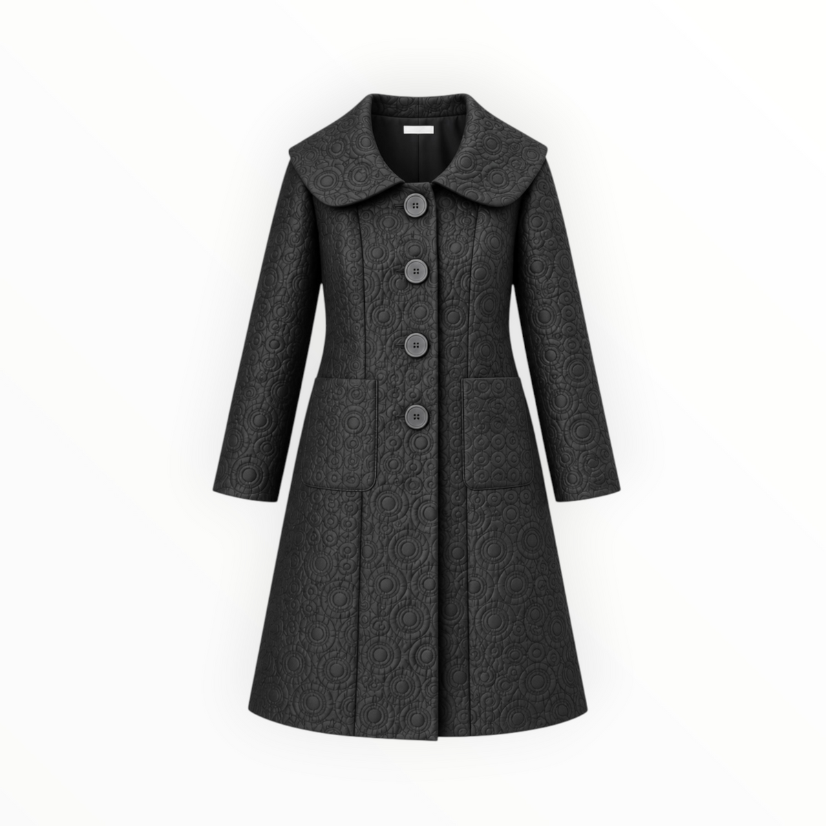 Textured Long Coat size S