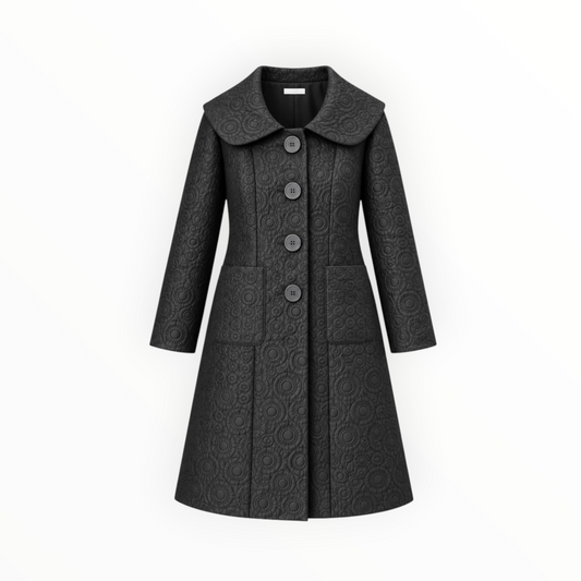 Textured Long Coat size S