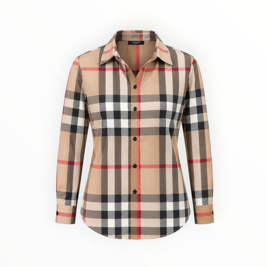 Nova Check Button Up Shirt size 40