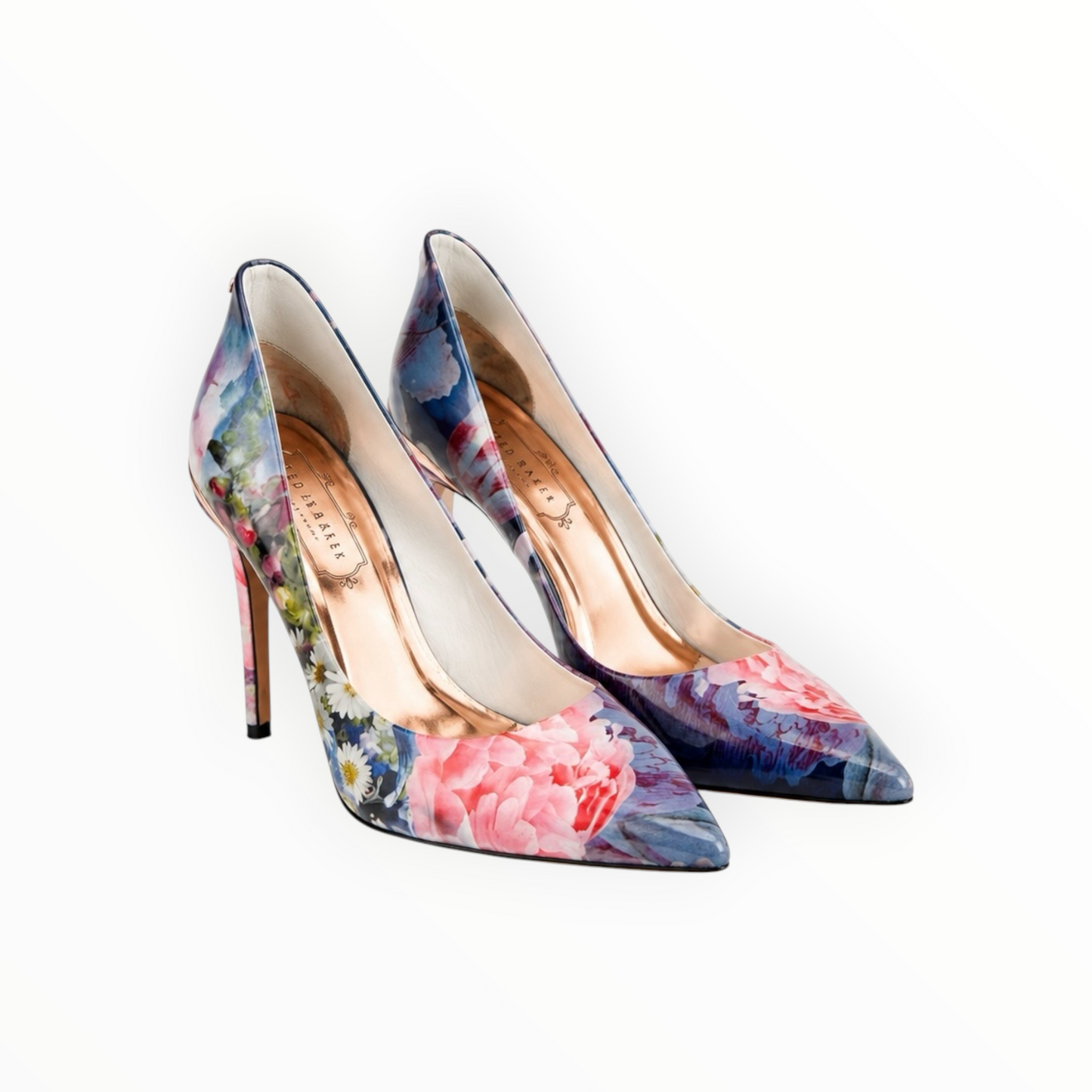 Floral Print Stilettos size 40.5