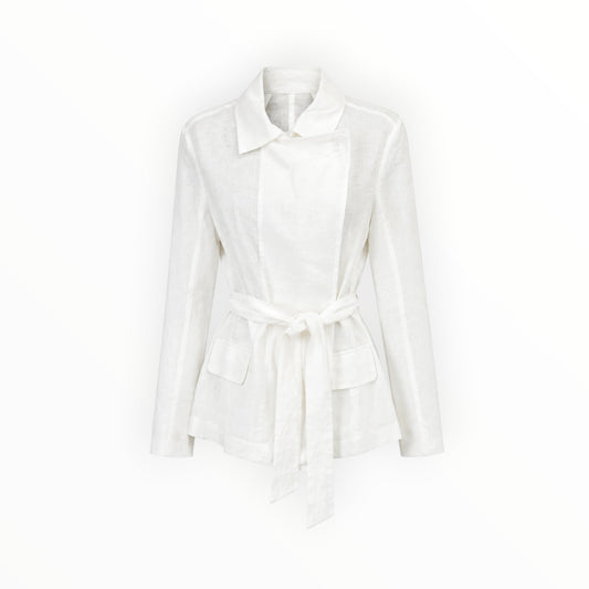 Linen Belted Jacket size 40