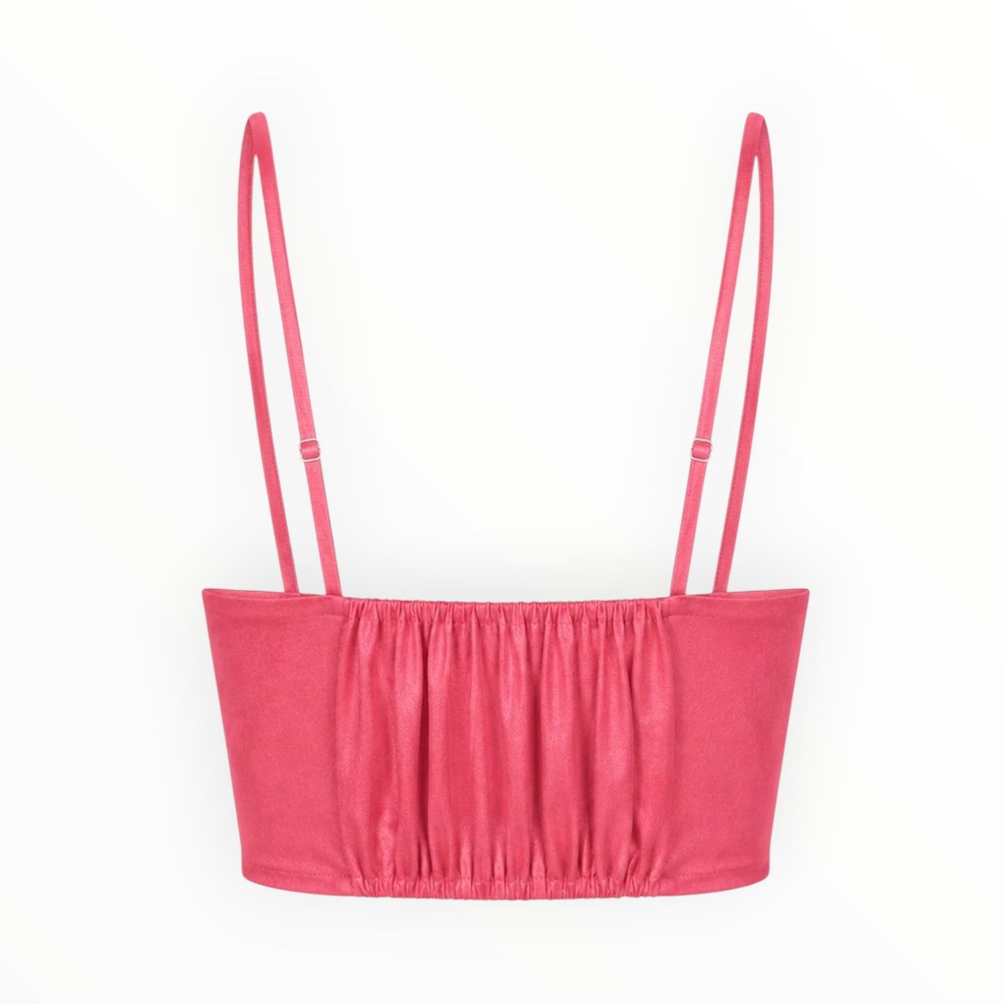 Satin Bralette Crop Top size XS