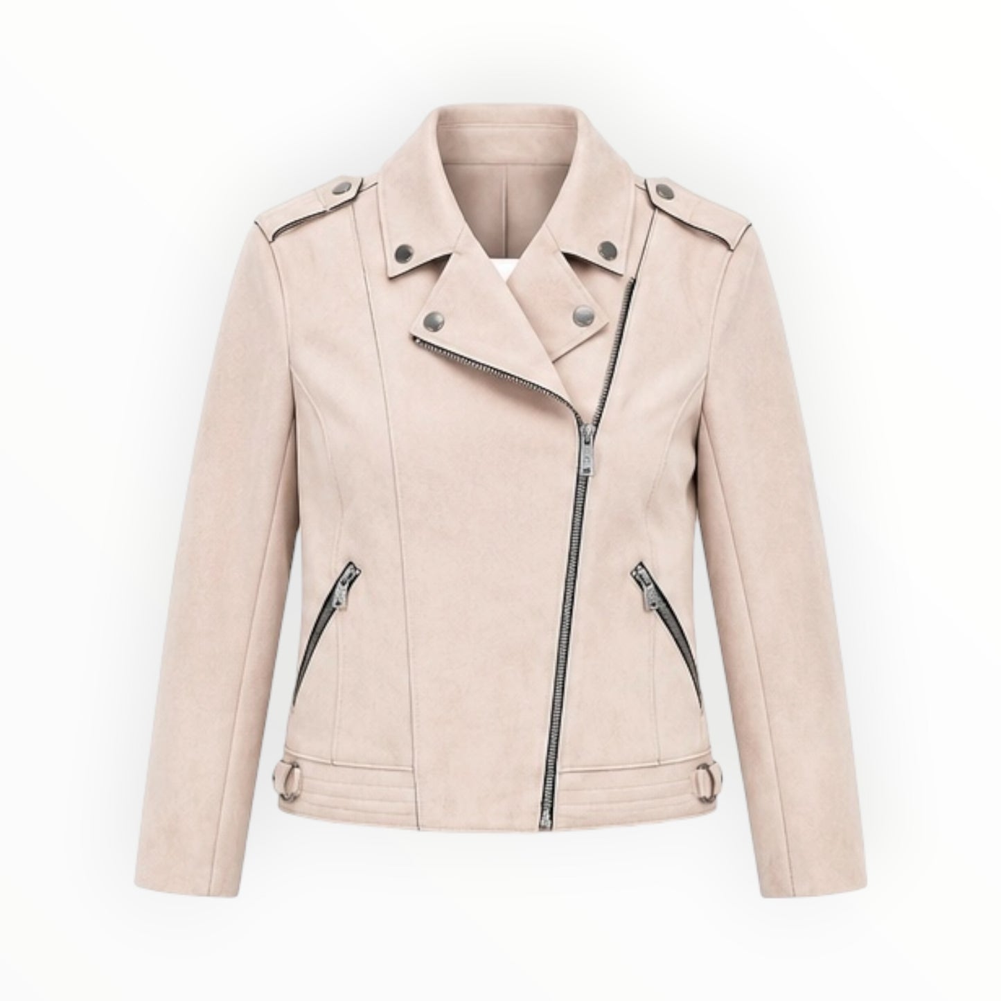 Ultra Suede Moto Jacket size M
