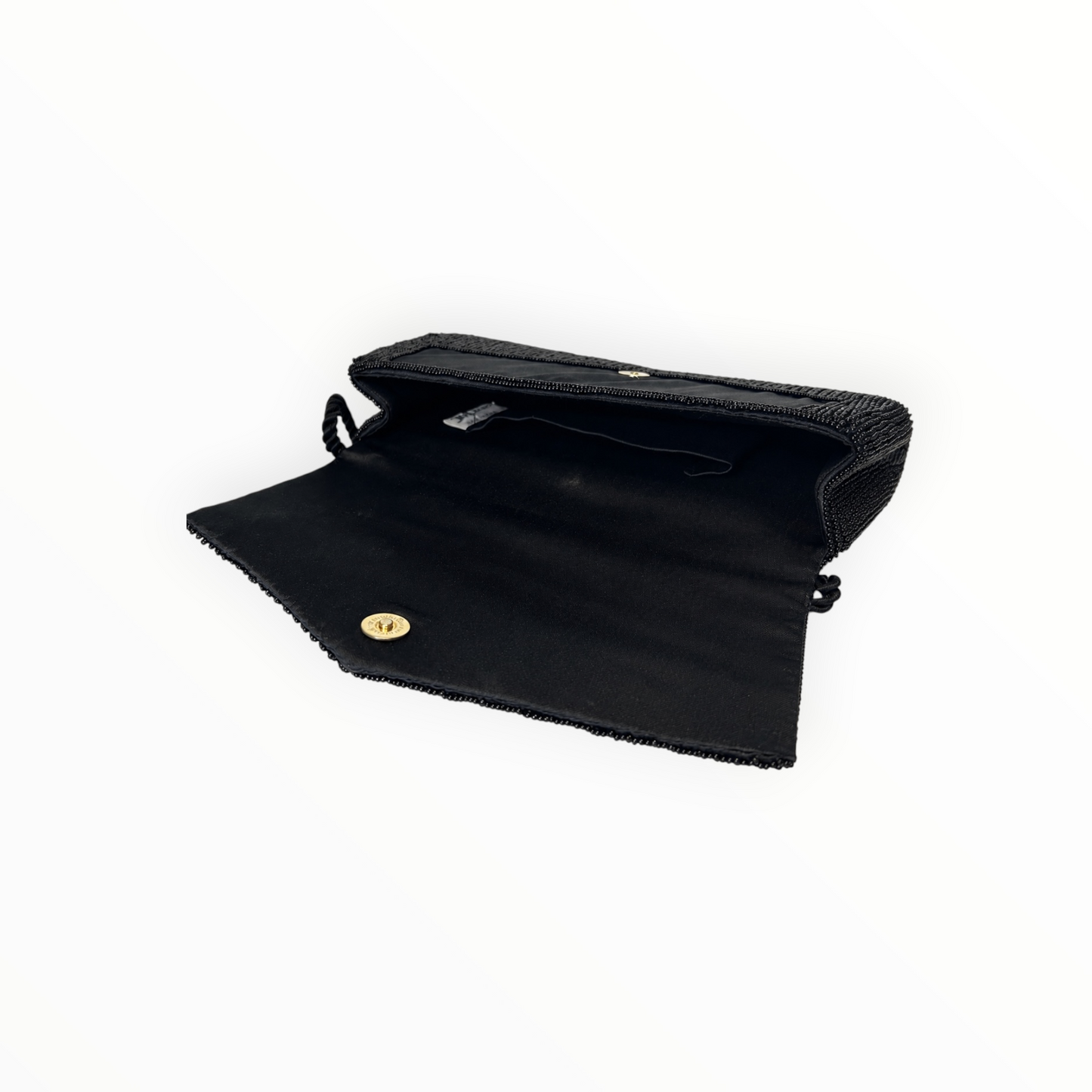 Beaded Clutch with Rope Strap