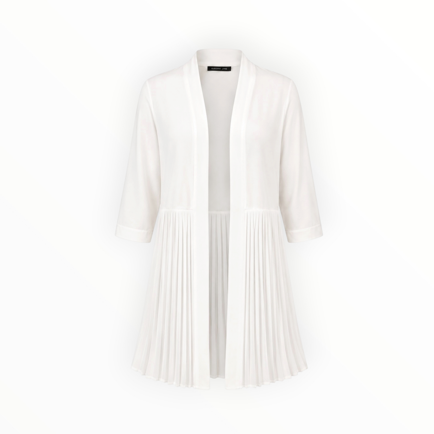 Pleated Open Cardigan size L