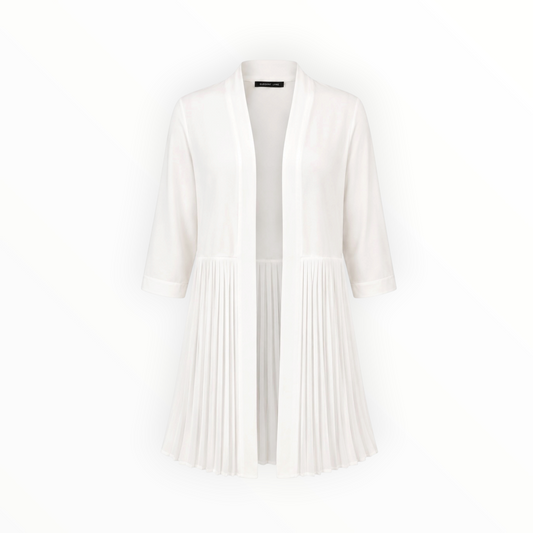 Pleated Open Cardigan size L