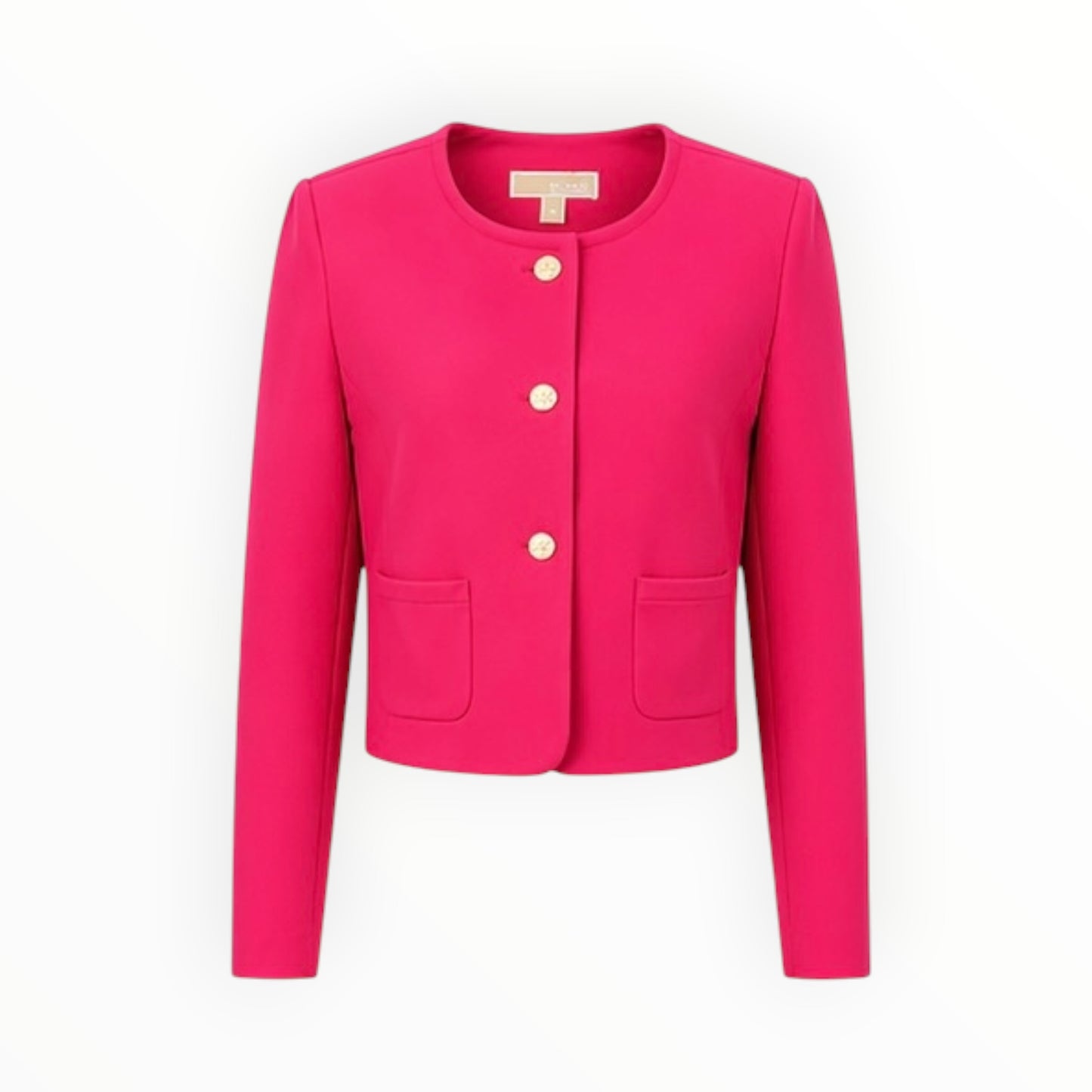 Cropped Button Blazer size M