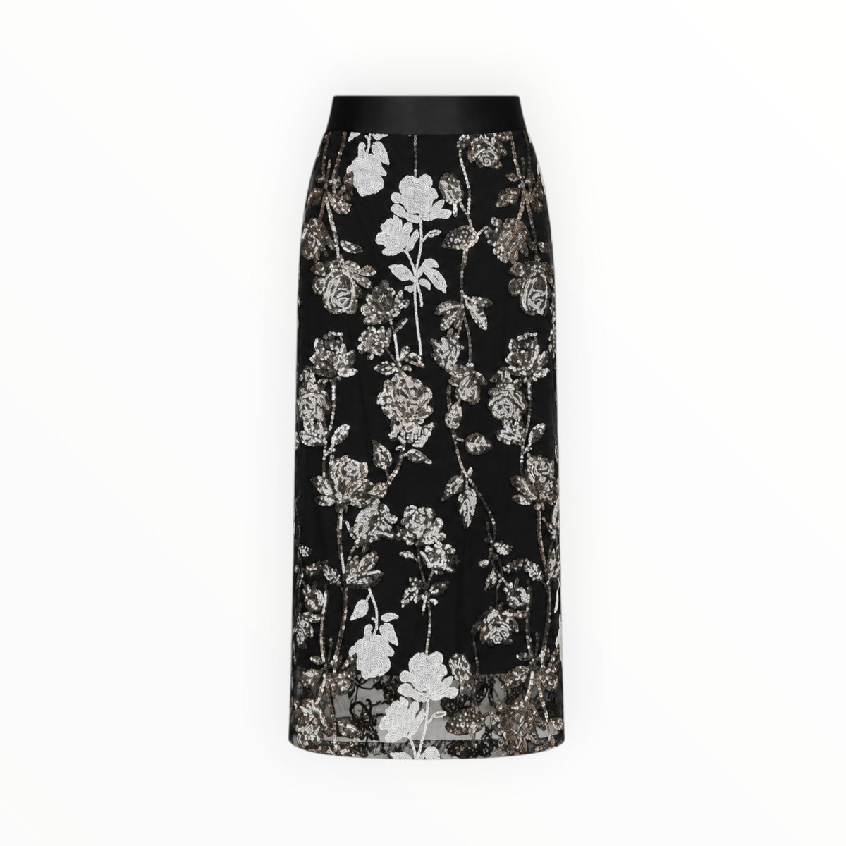 Floral Sequin Skirt size 10