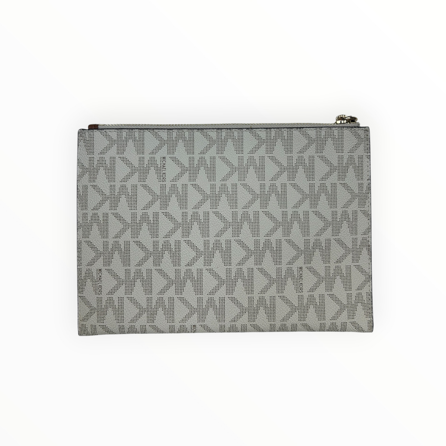 Signature Jet Set Large Zip Wristlet
