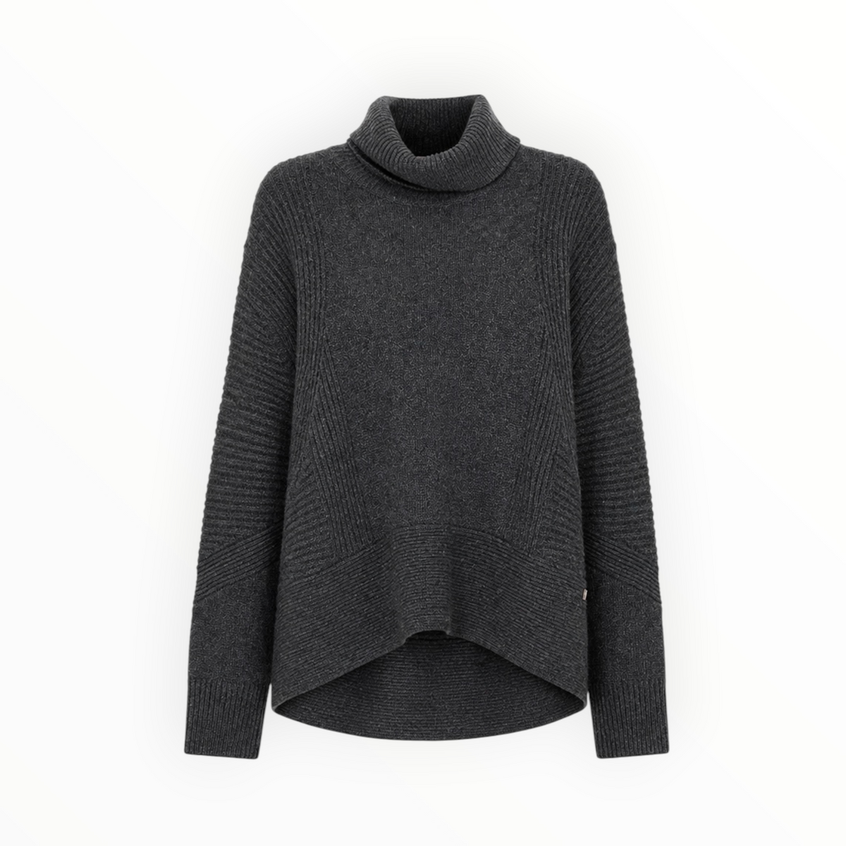 Textured Turtleneck Sweater size M