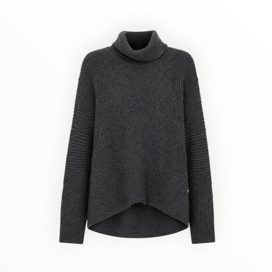 Textured Turtleneck Sweater size M