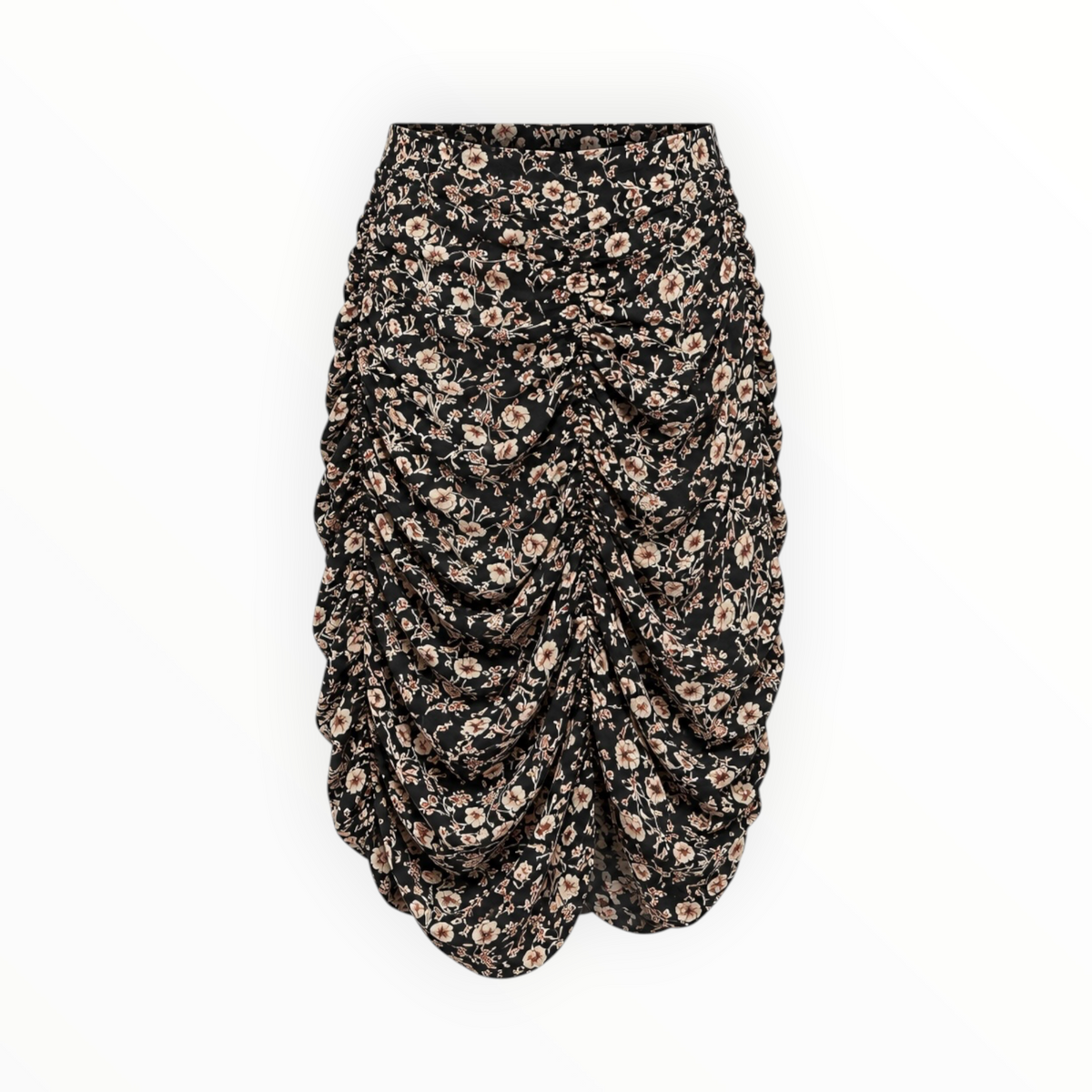Floral Ruched Skirt size L