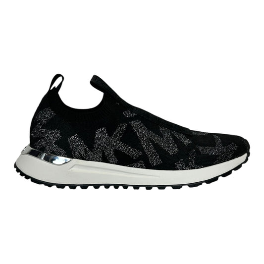 Bodie Metallic Logo Knit Slip-On Trainer Size 7.5