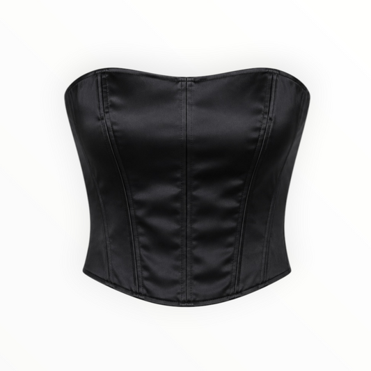 Satin Strapless Top size 4