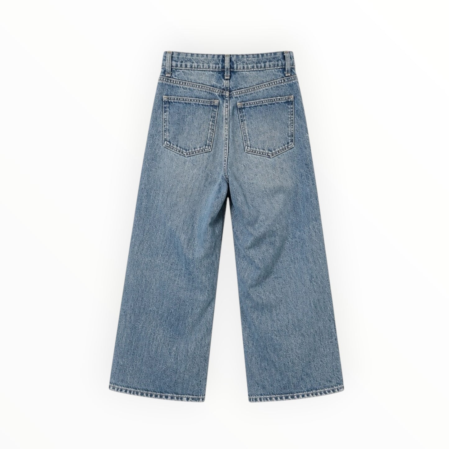 Wide-Leg Denim Culotte Jeans size 6