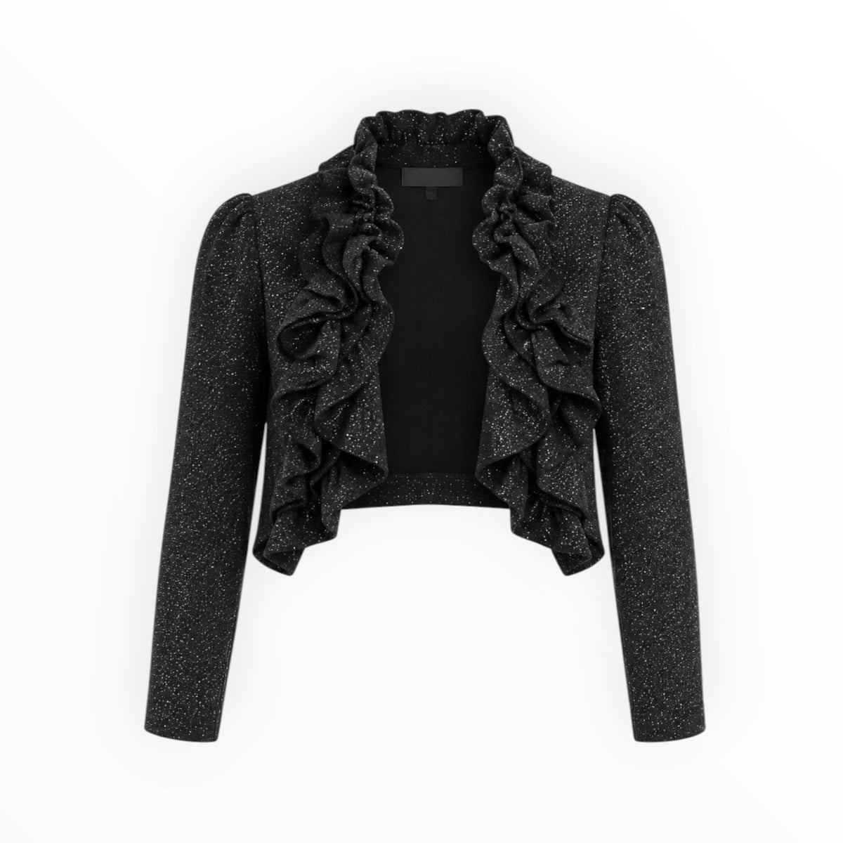 Metallic Ruffle Bolero size XS