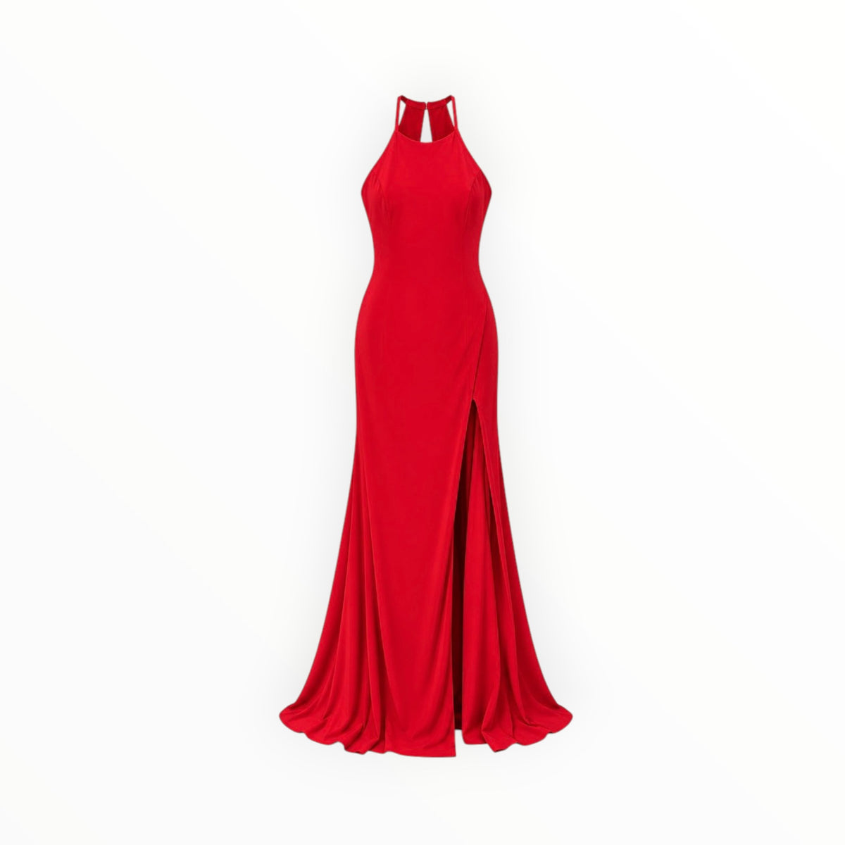 Halter Neck Open-Back Dress size 10