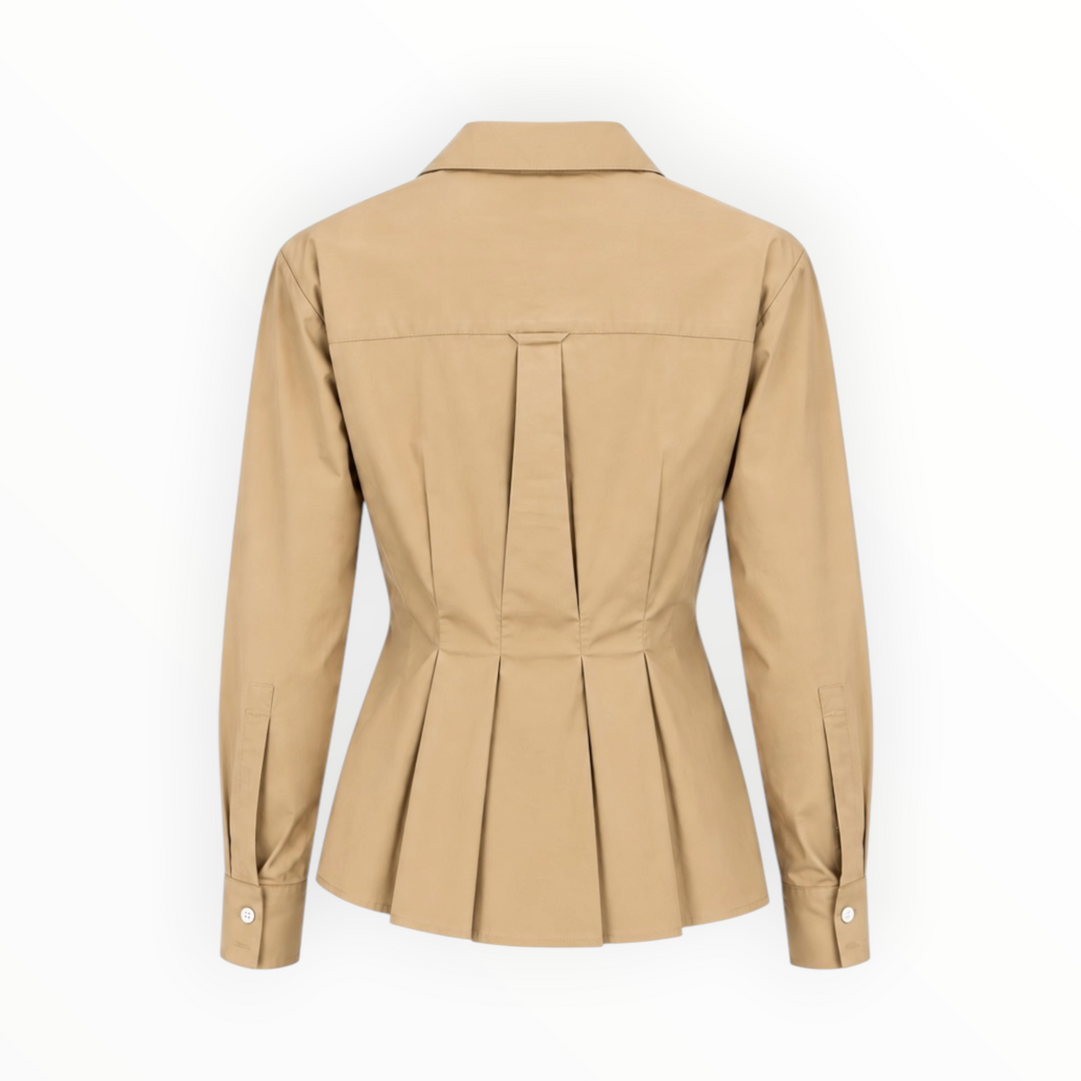 Asymmetrical Button-Front Shirt size 6