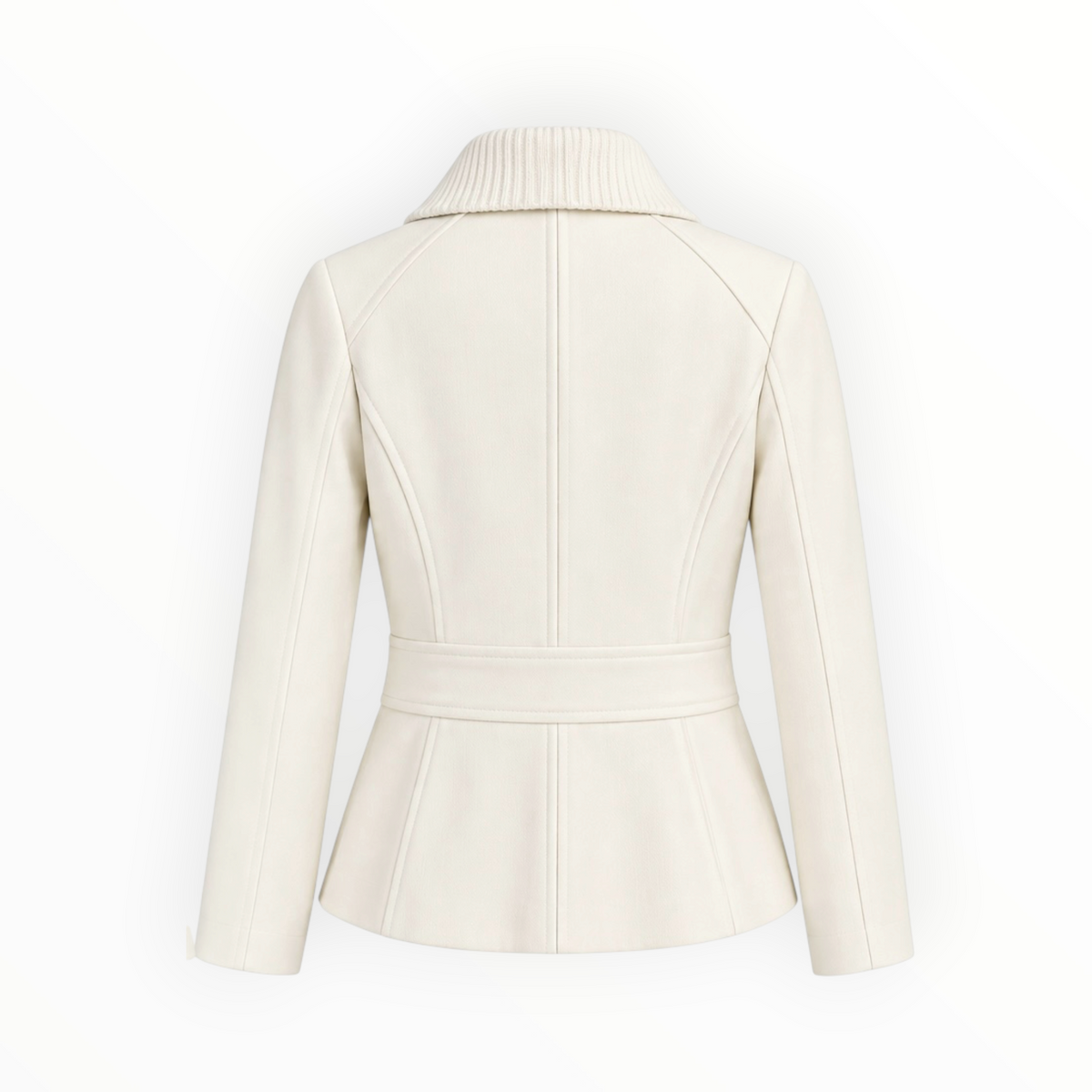 Ribbed Collar Zip-Up Jacket size XS/S
