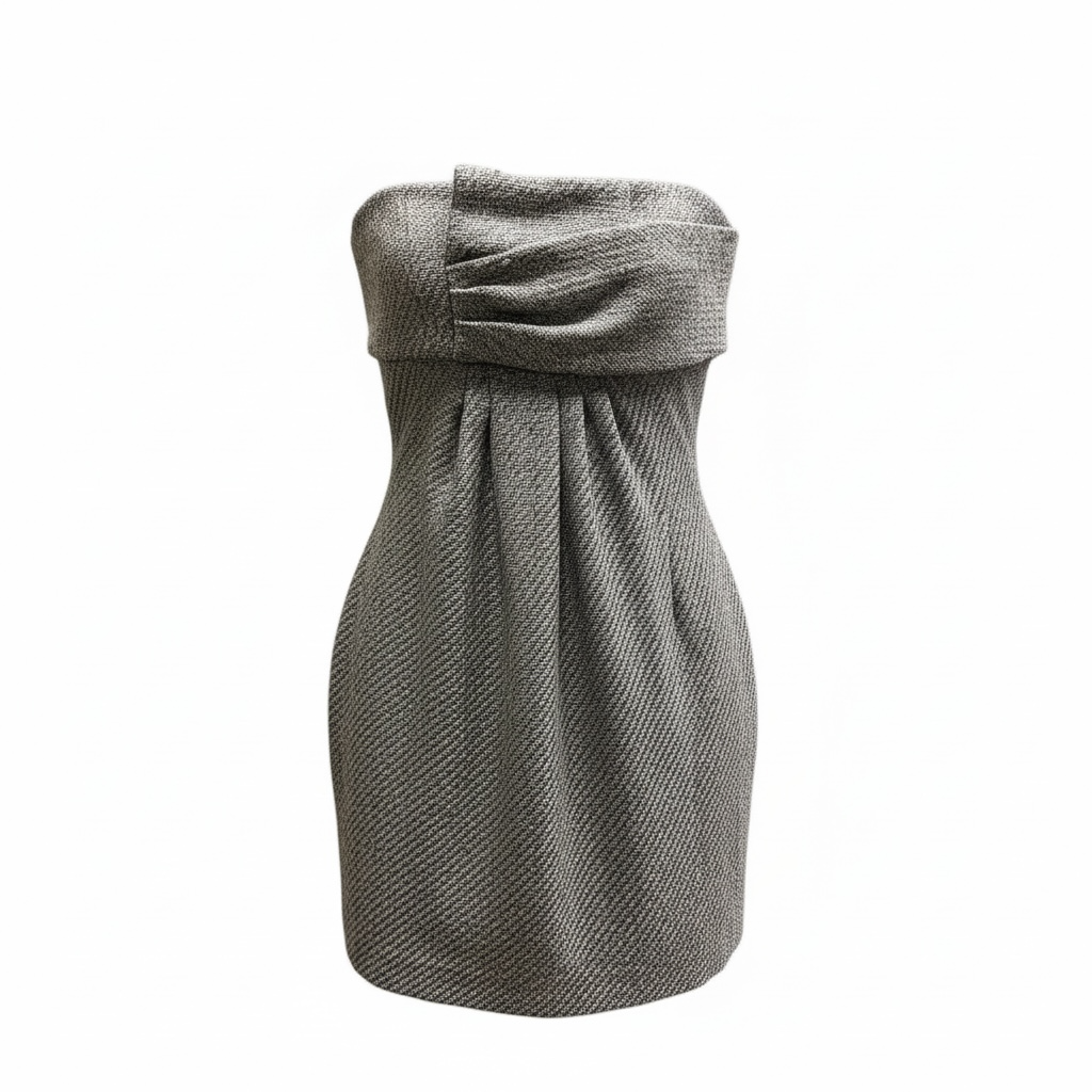 Tweed Strapless Dress Size 6