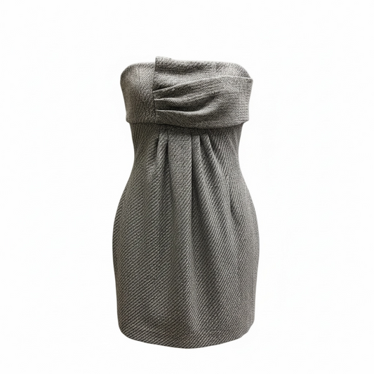 Tweed Strapless Dress Size 6