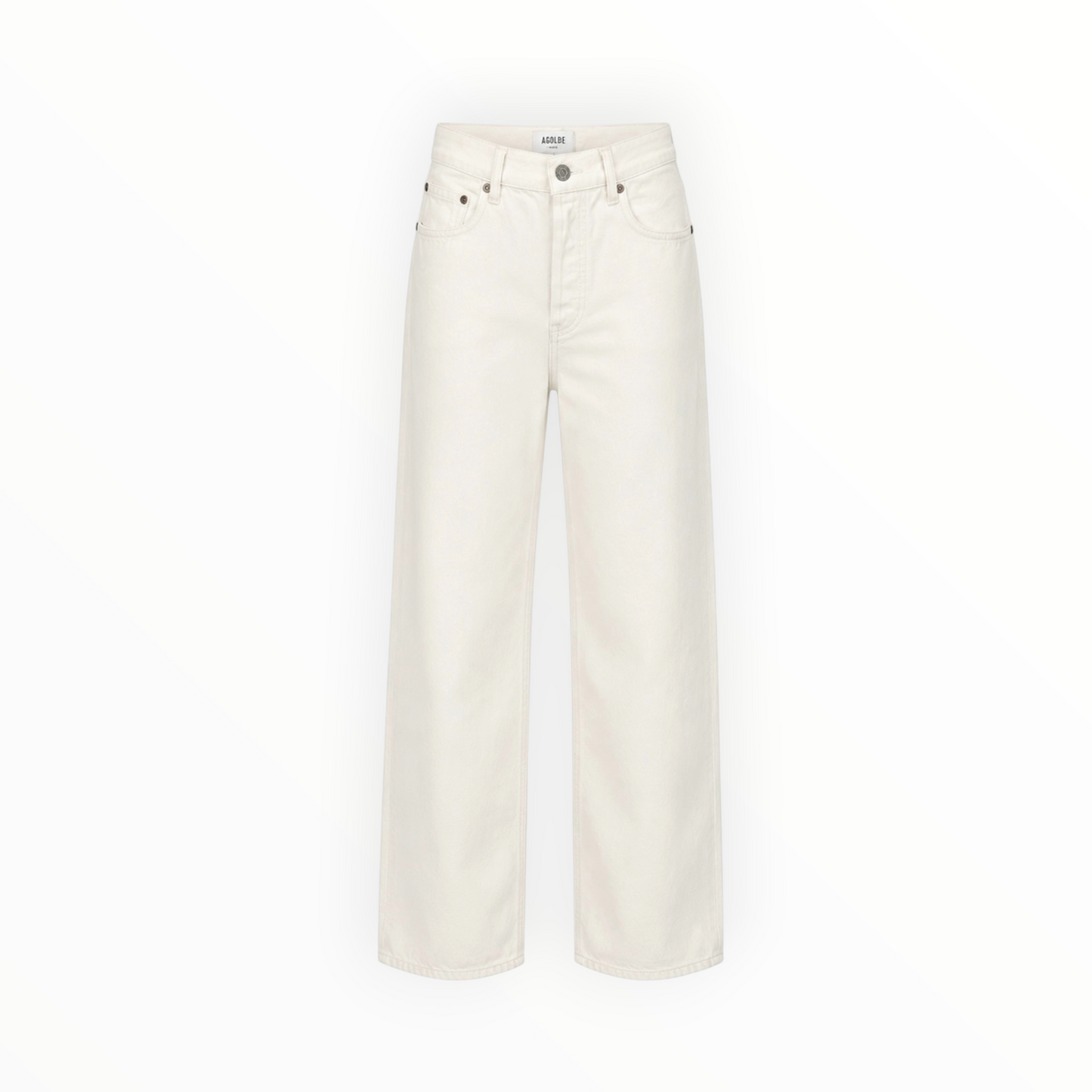 High-Rise Straight Leg Jeans size 24