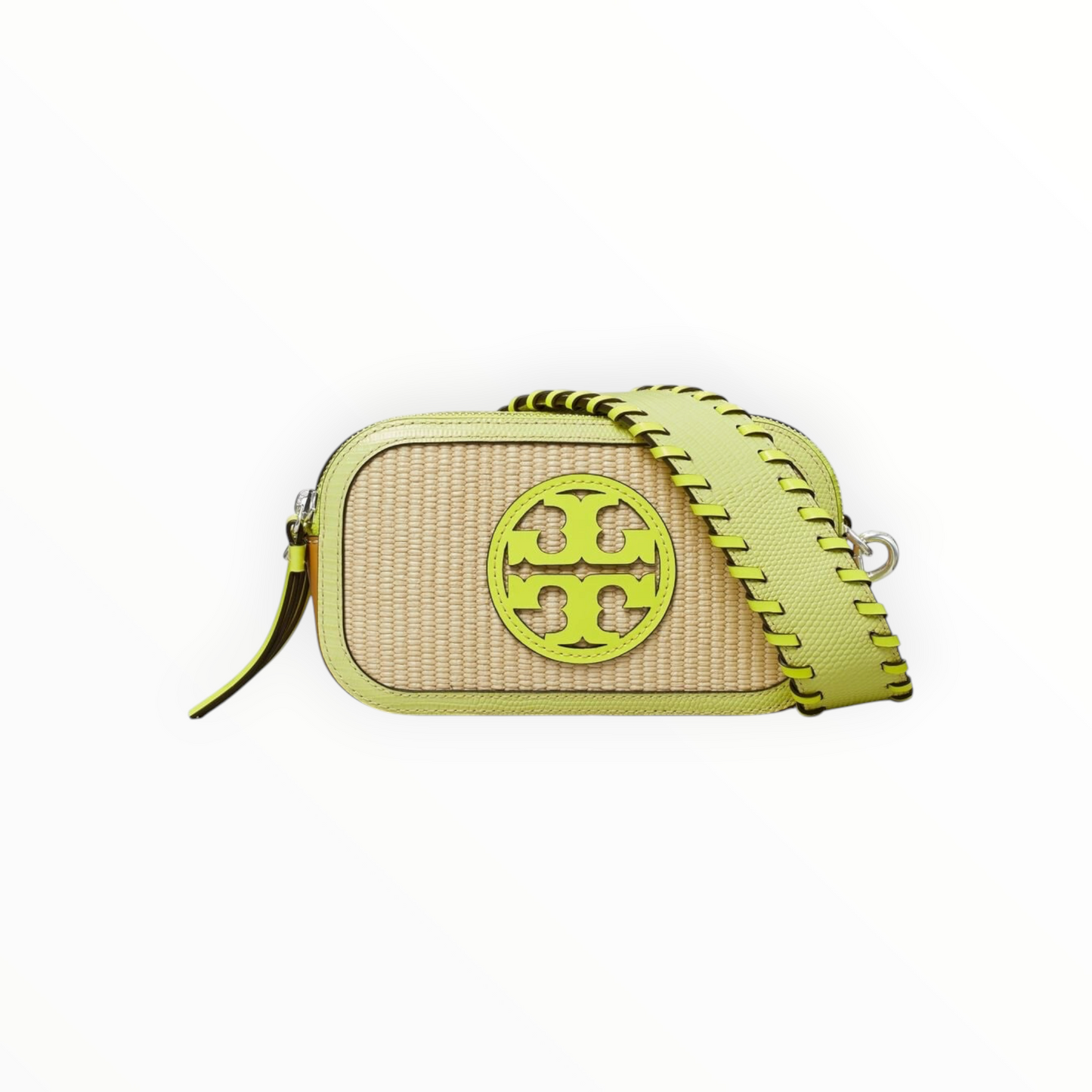 Mini Miller Raffia Crossbody Bag