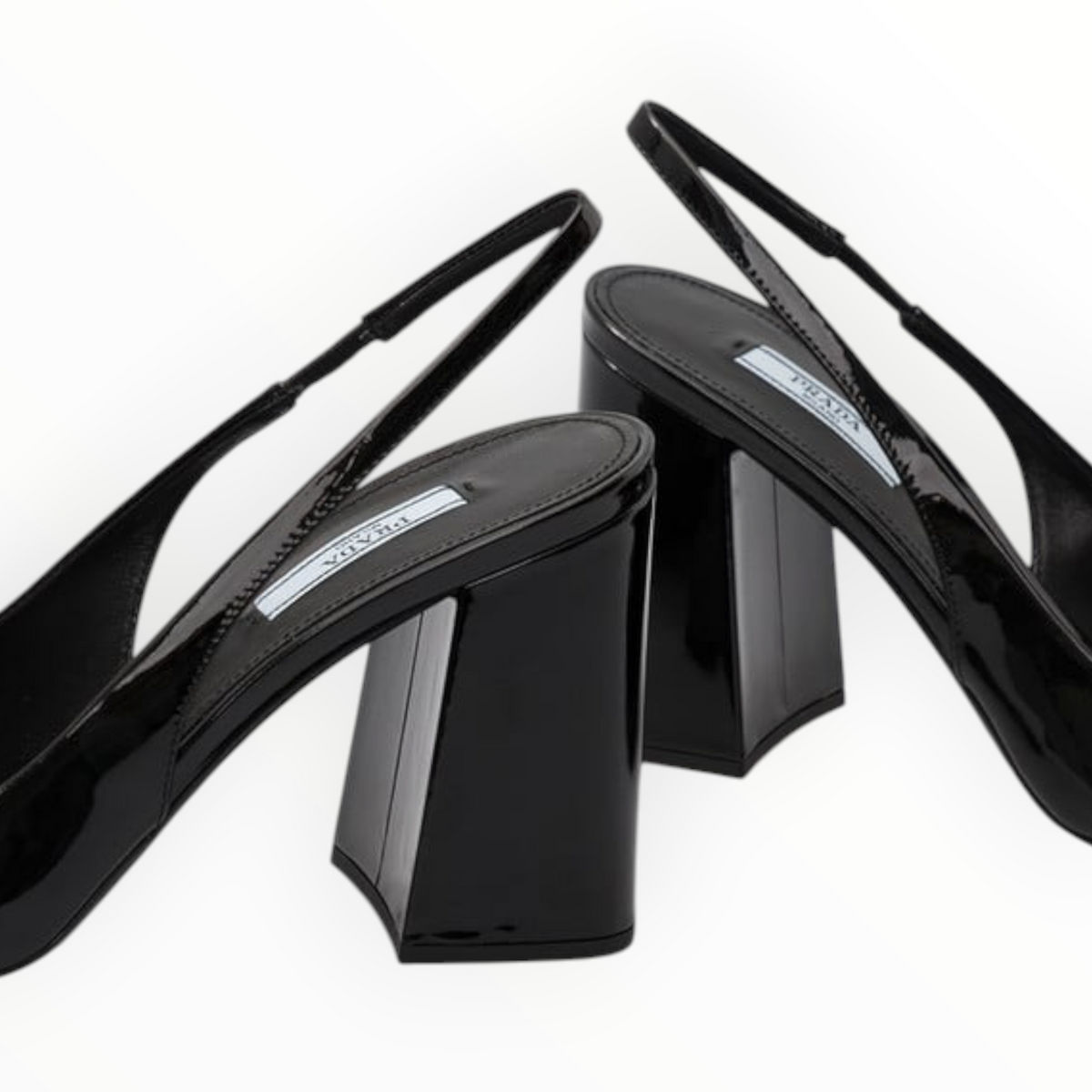 Vernice Patent Slingback Pumps size 38