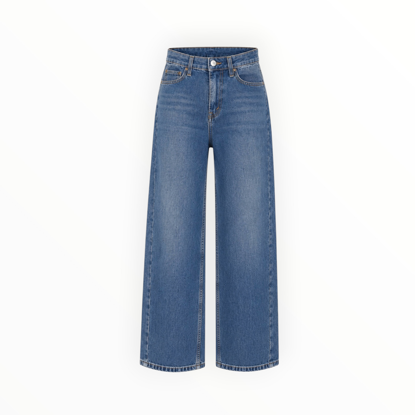 Straight Wide-Leg Jeans size 8