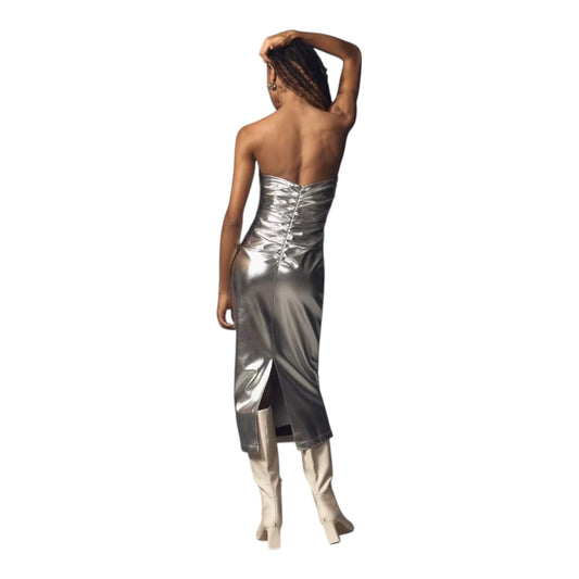 Strapless Metallic Dress size small