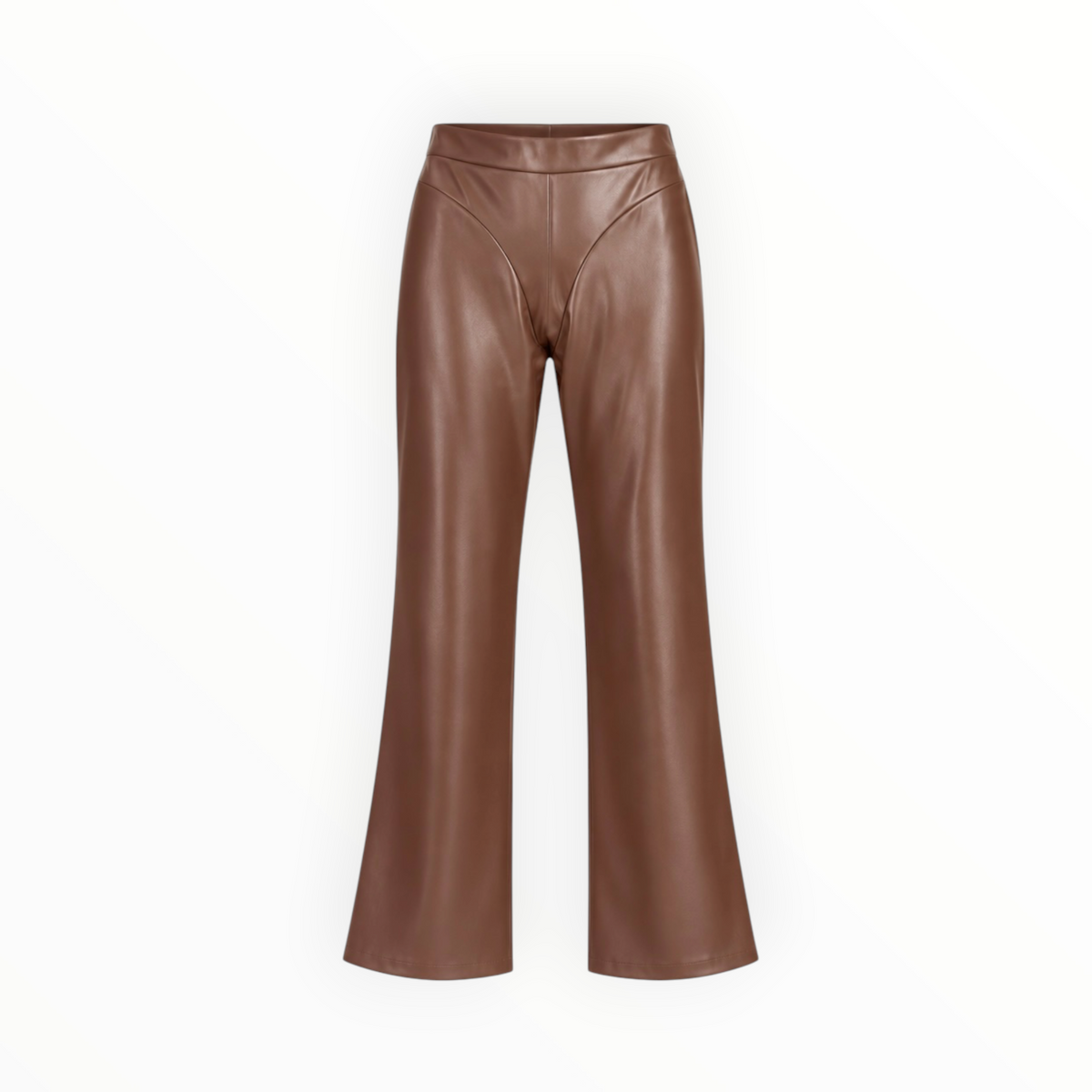 Faux Leather Bootcut Pants size S
