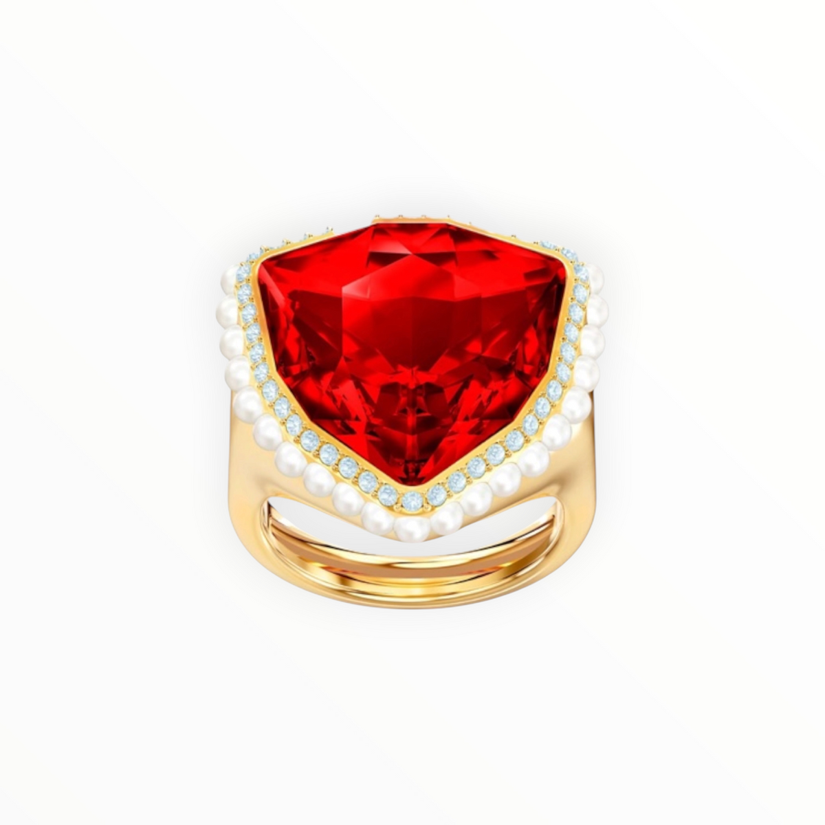 Lucky Goddess Ring size 8 NEW IN BIX