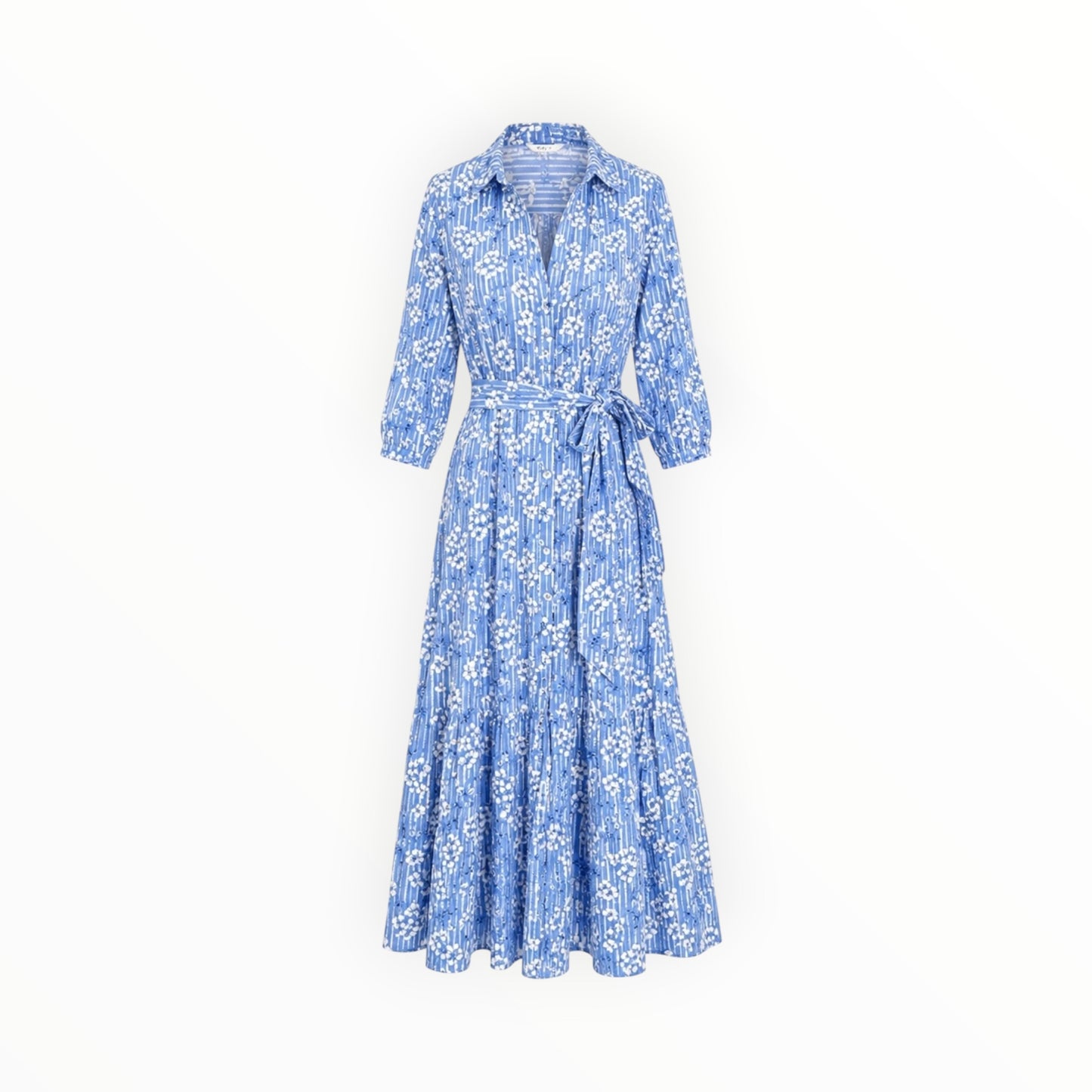 Floral Belted Dress size S