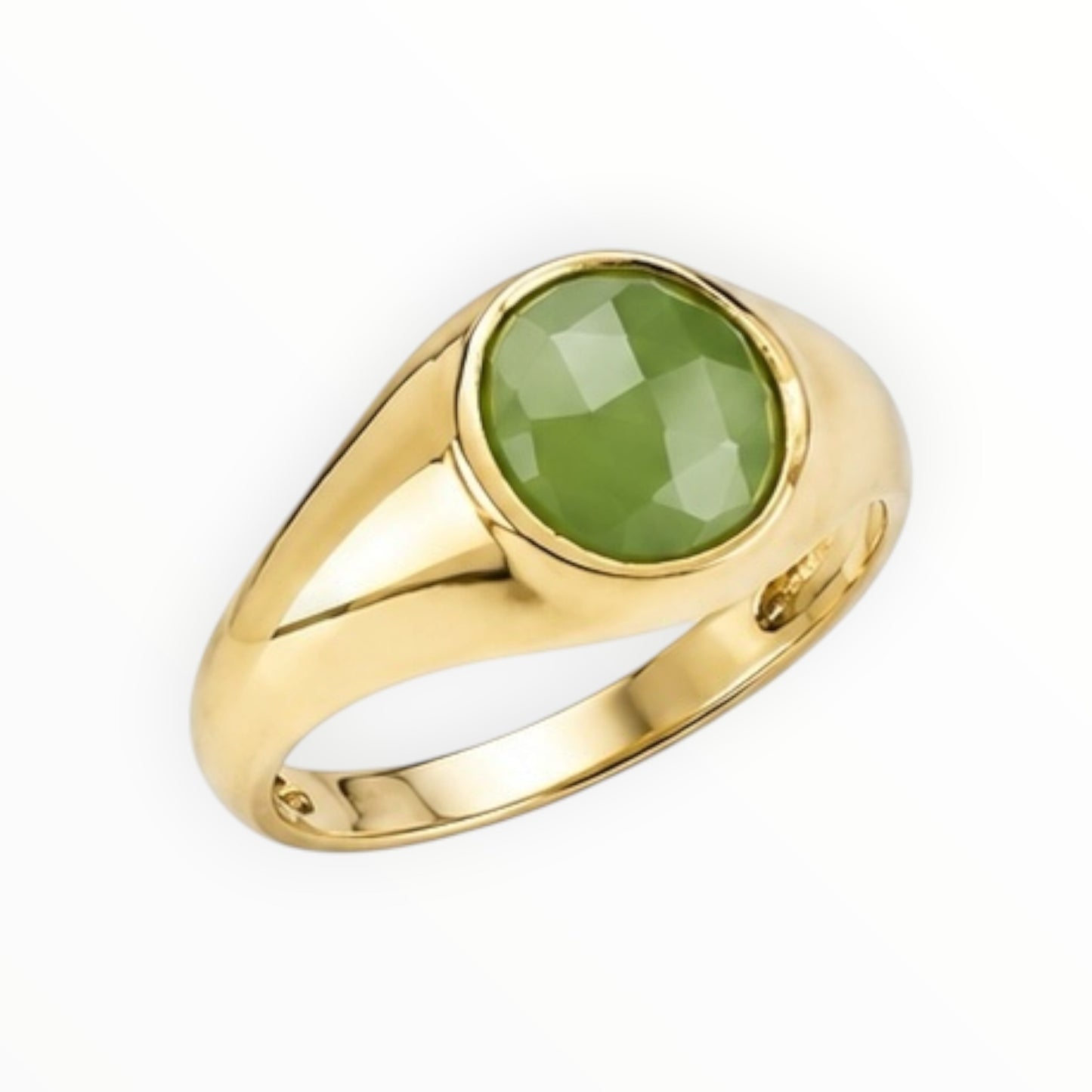 925 Cabochon Signet Ring size 7
