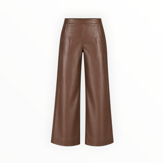 Faux Leather Cropped Pants size 0