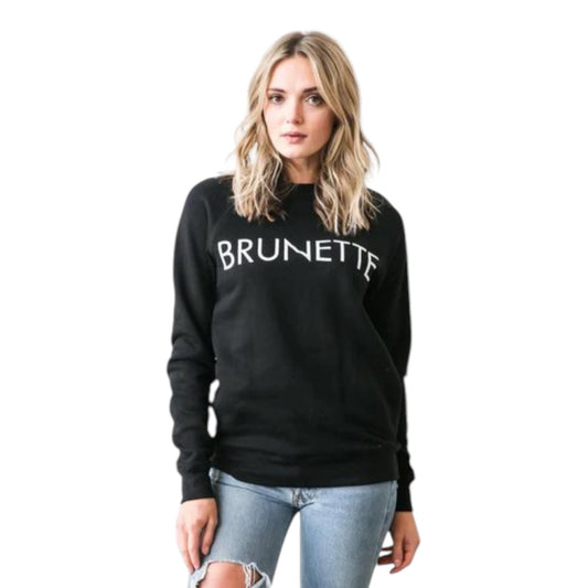 Brunette Crew Neck Size M/L