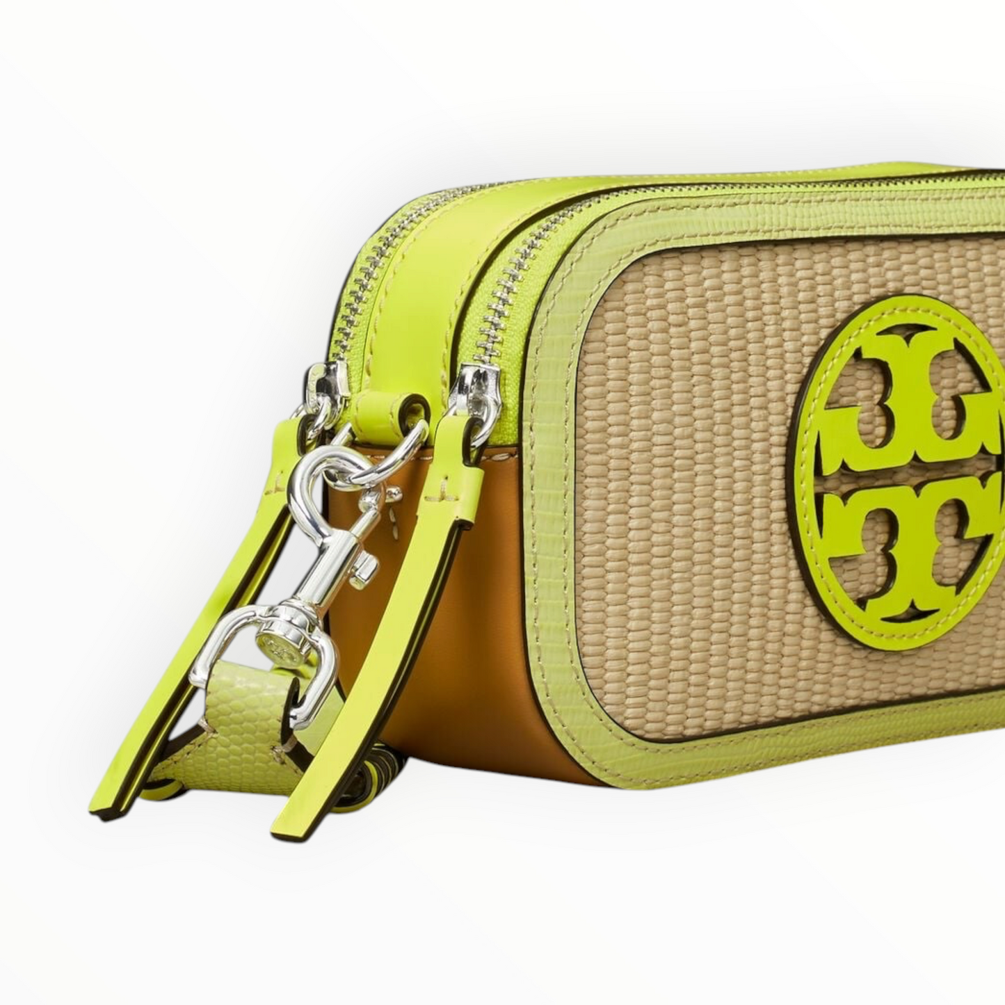 Mini Miller Raffia Crossbody Bag