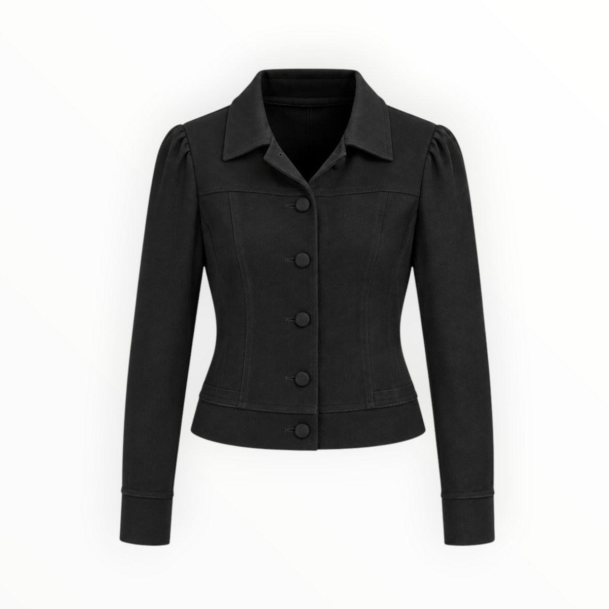 Tailored Button-Up Jacket & Wide-Leg Trouser Set size 6