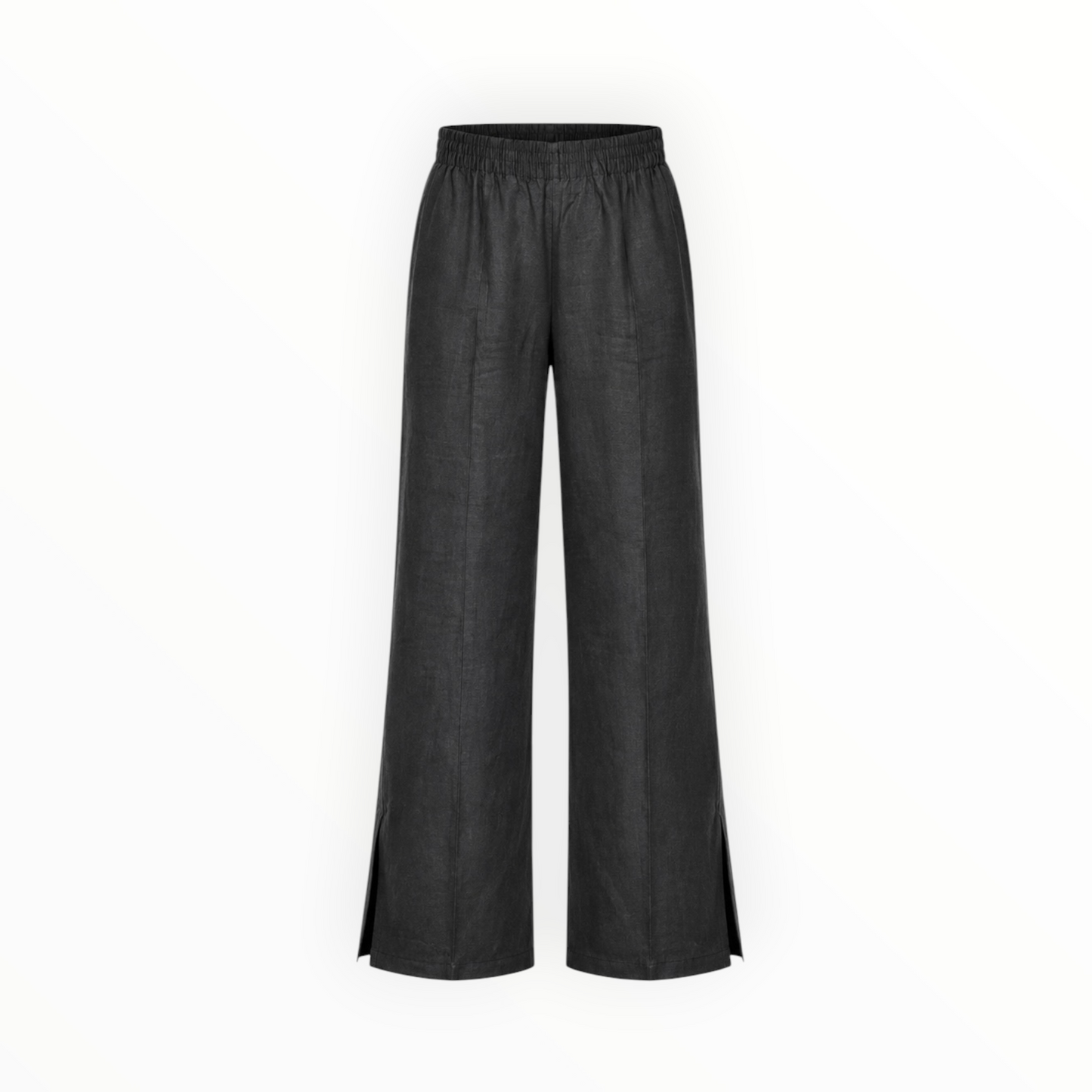 Pull-On Wide-Leg Pants size XS