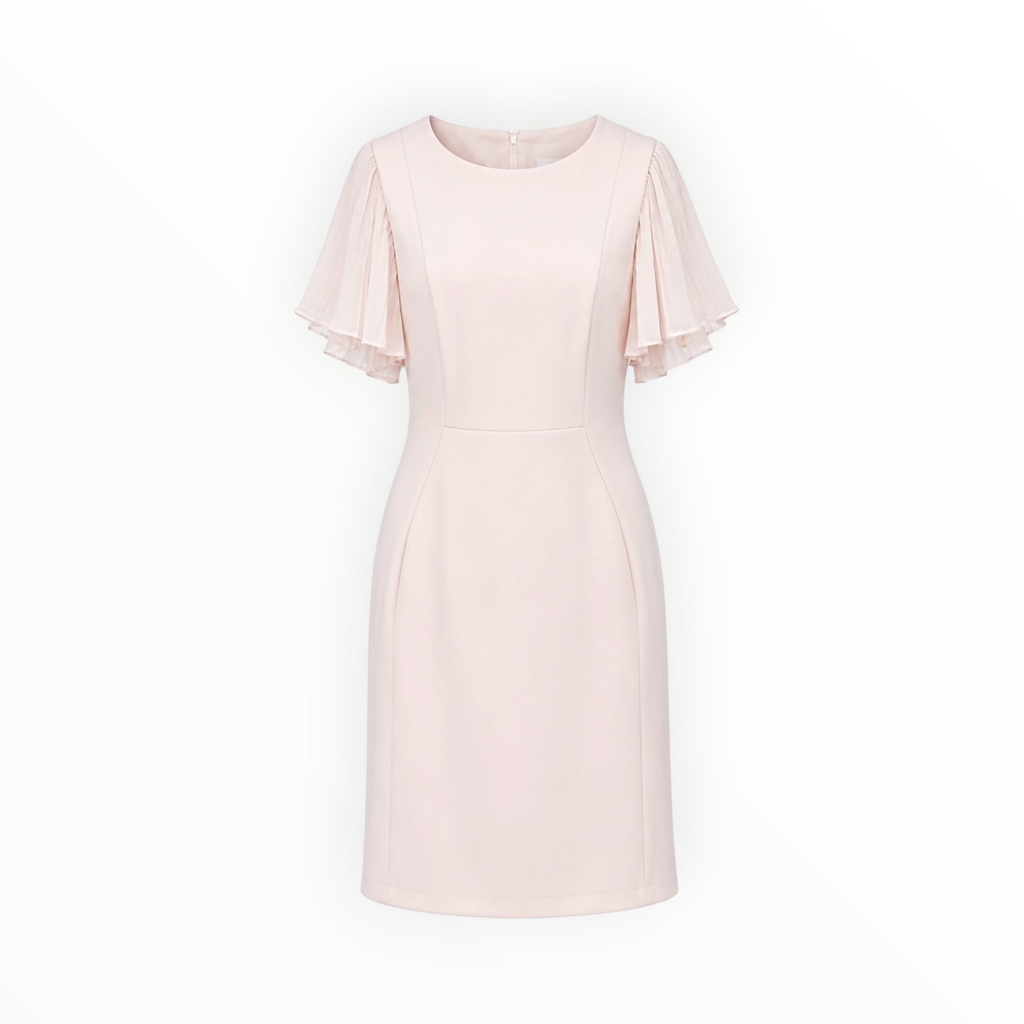 Pleated Sleeve Sheath Dress size 14